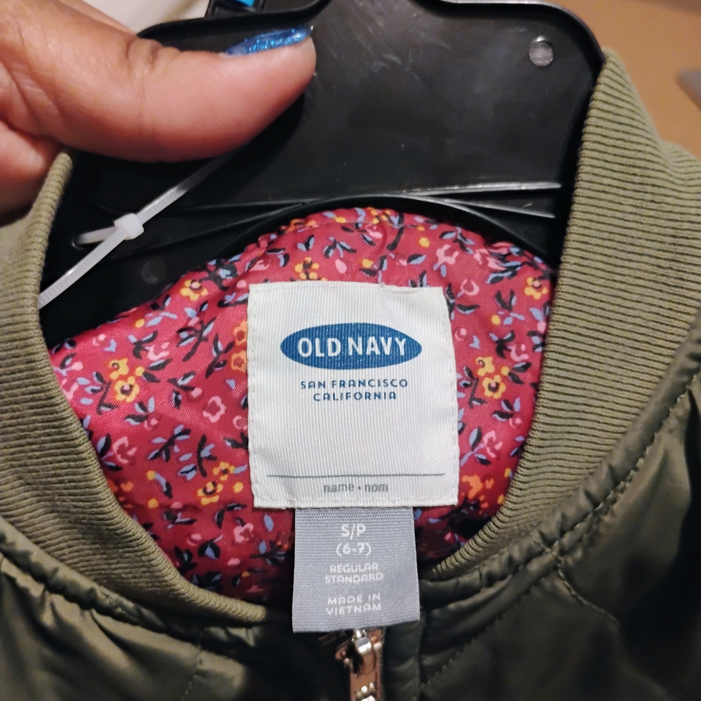 Old Navy Olive Green Jacket